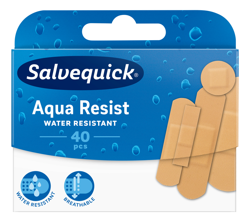  Salvequick Aqua Resist 40 Stuks